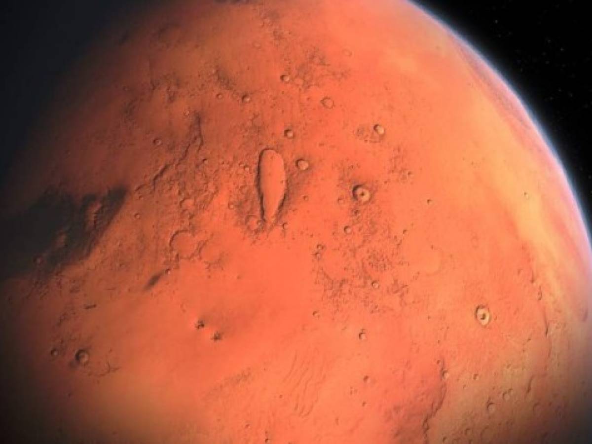Detectada la línea verde del oxígeno en la atmósfera de Marte