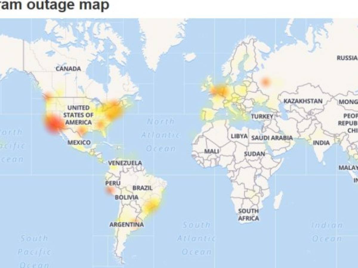 Instagram sufre una caída a nivel mundial