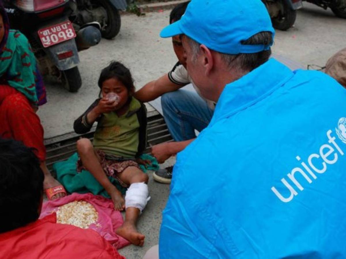 UNICEF ha recibido la mitad de los fondos requeridos para programas