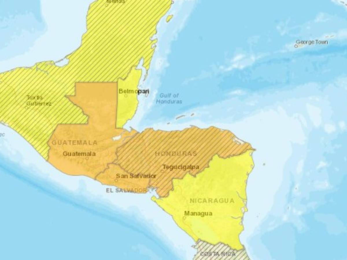 EEUU reitera a sus ciudadanos reconsiderar viajes al Triángulo Norte de C.A.