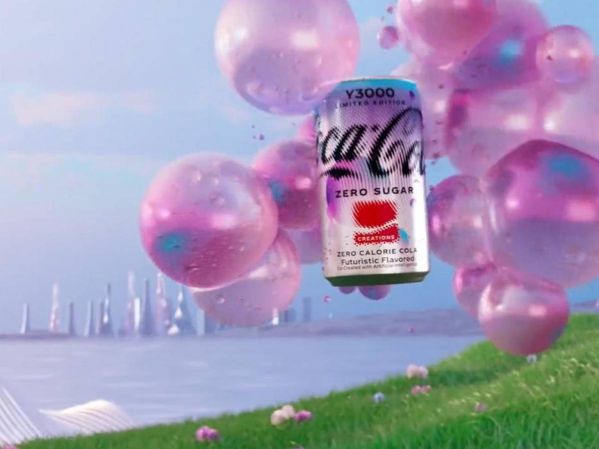 Coca-Cola utilizó IA para crear su nuevo sabor: el refresco Y3000