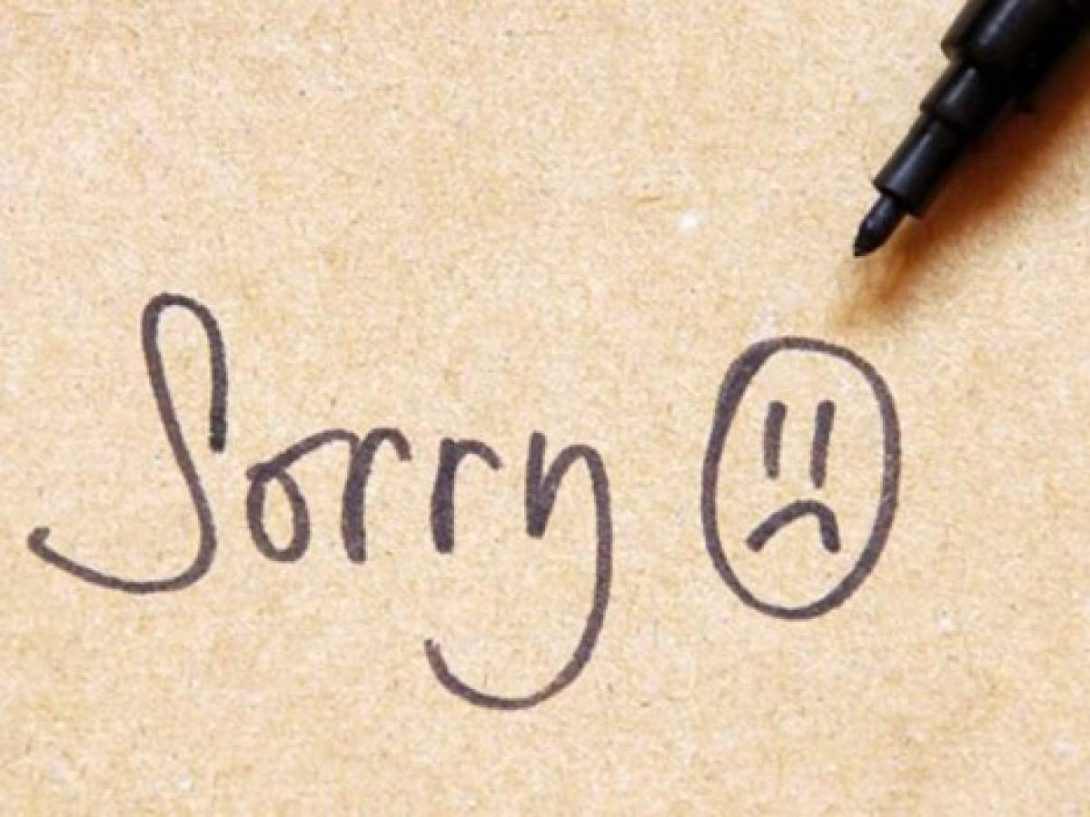 La guía para pedir disculpas en el trabajo