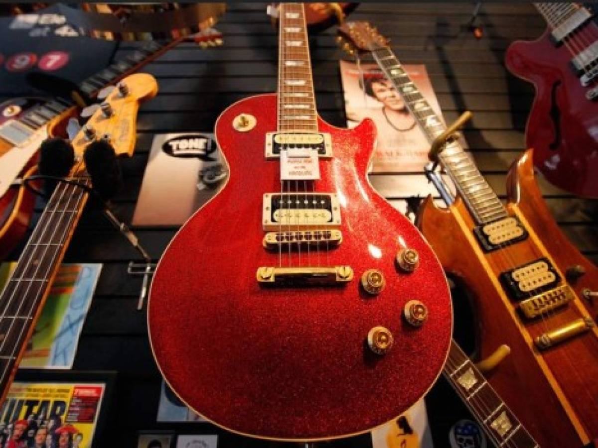 El fabricante de guitarras Gibson se declaró en quiebra