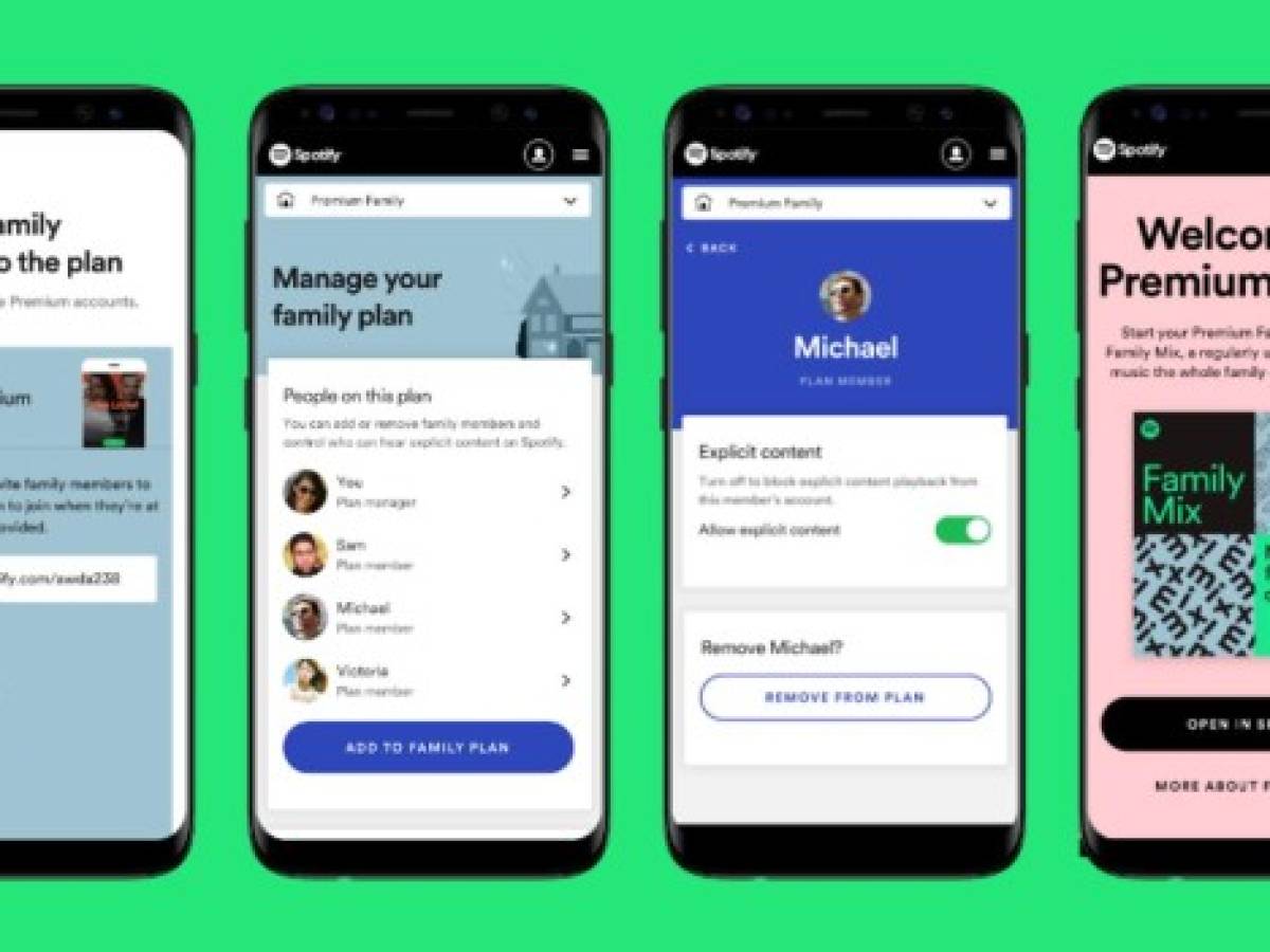 Spotify añade nuevas funciones a su plan familiar