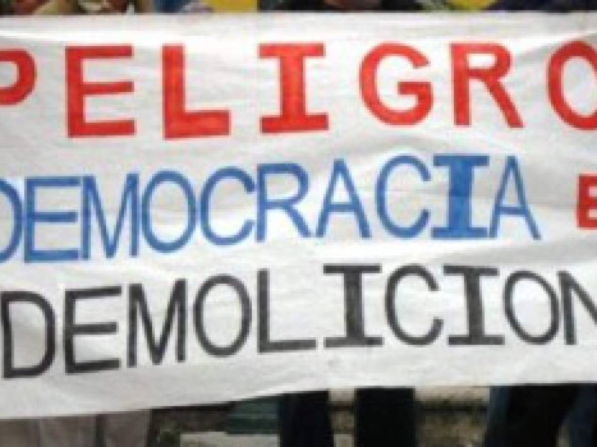 La crisis de la democracia