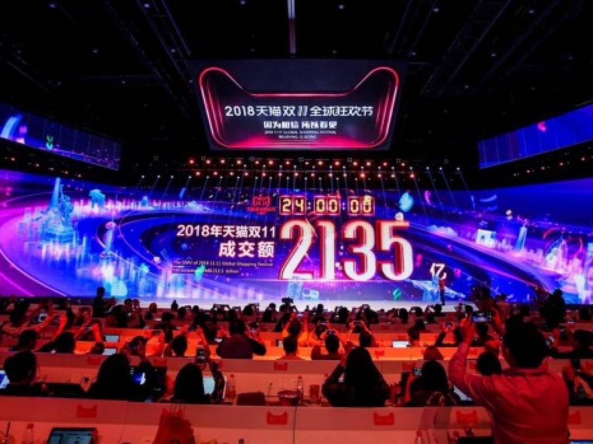 Alibaba vende US$30.000 millones en el '11.11'