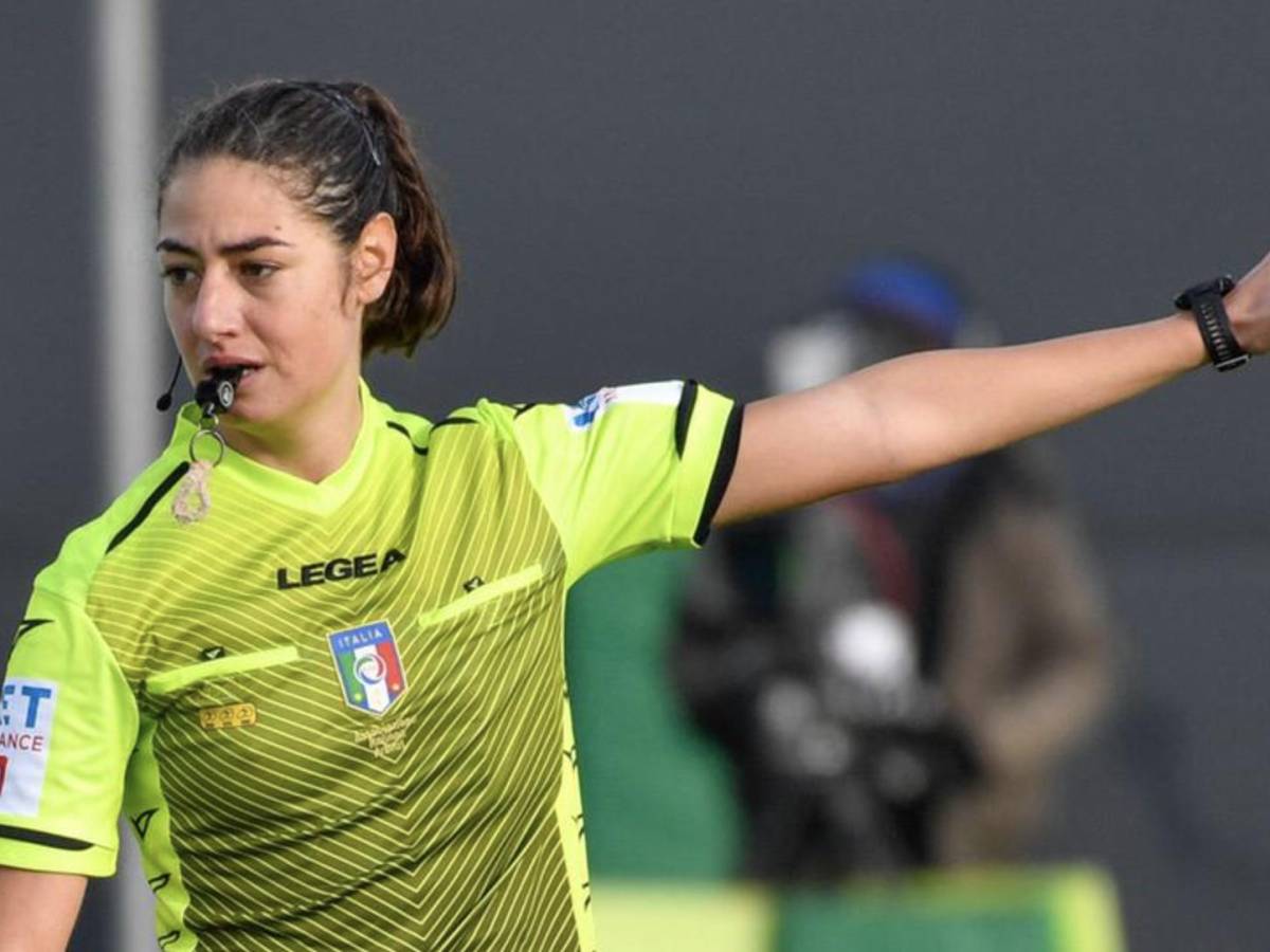 Una mujer arbitrará un partido de Serie A por primera vez