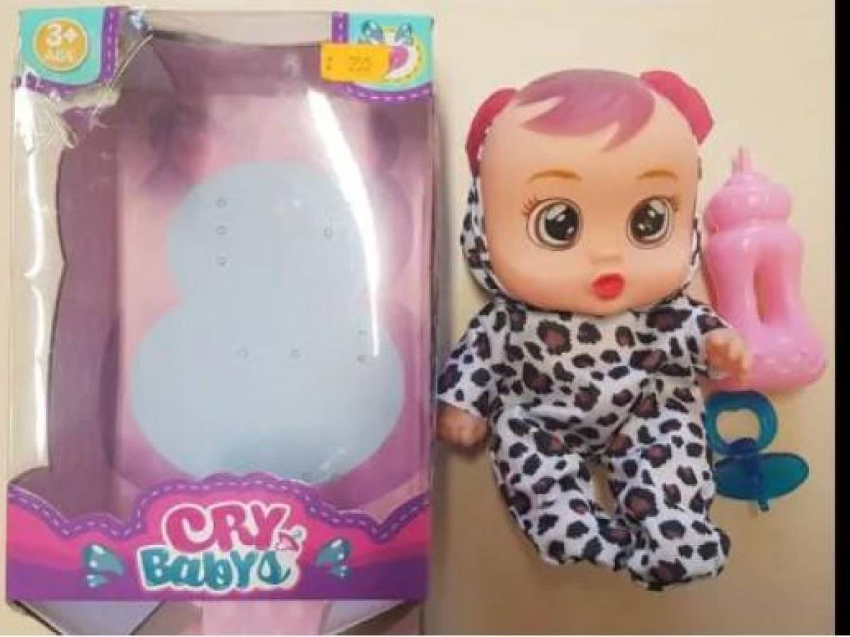 Emiten advertencia al consumidor por muñecas ‘Cry Babys’