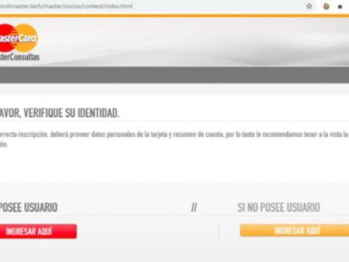 ESET advierte sobre un phishing activo que suplanta la identidad de Mastercard