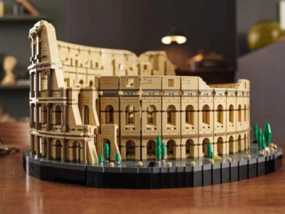 Lego presenta la versión de ‘Coliseo de Roma’, que cuenta con 9.000 piezas