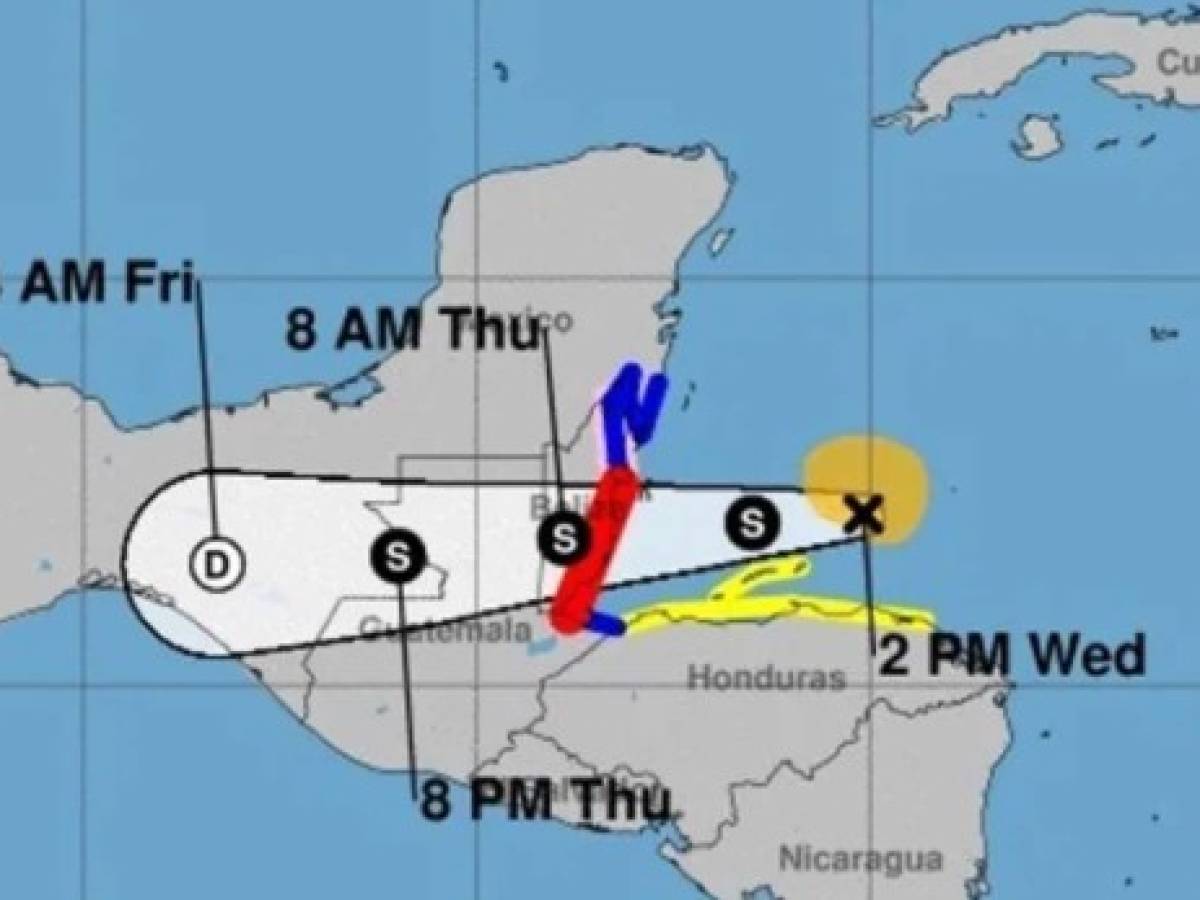 Norte de Centroamérica en alerta por embestida de tormenta tropical Nana