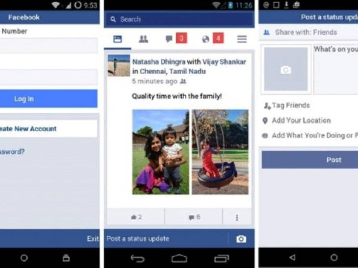 Empleados de Facebook usarán conexiones lentas a internet