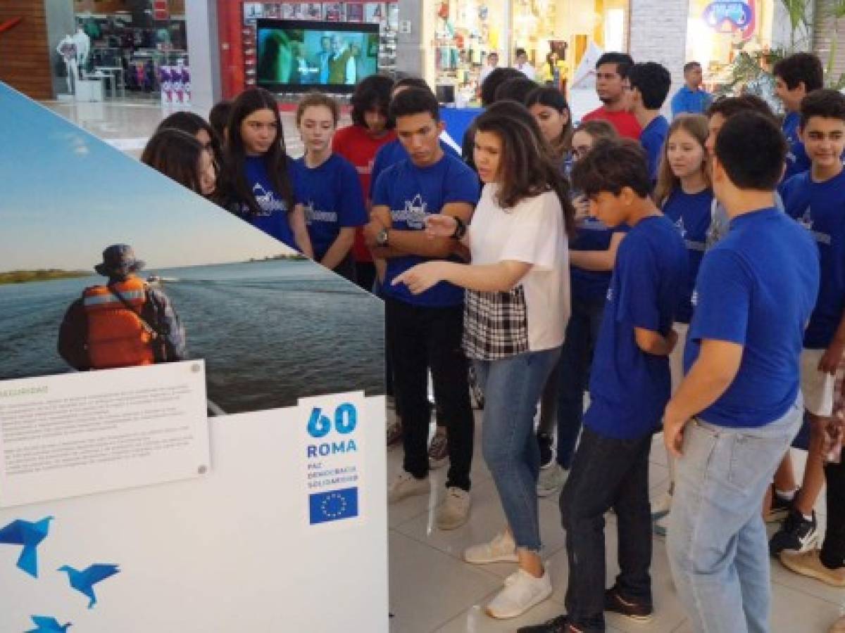 Unión Europea expone en Nicaragua 60 años de contribución al desarrollo de la humanidad
