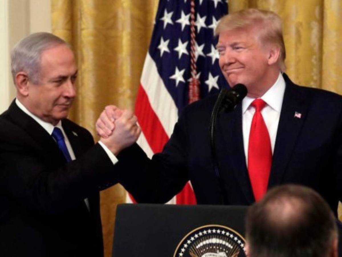 Plan de paz de Trump favorable a Israel recibe rechazo palestino