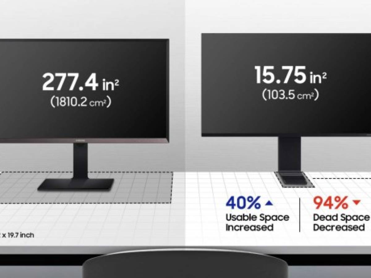 Space Monitor, un monitor que se pega a la pared de su oficina