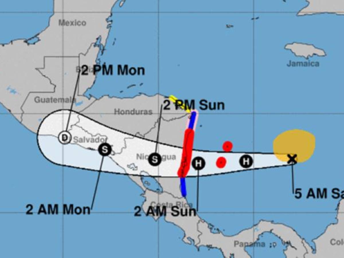 Centroamérica: Emiten alertas y preparan albergues ante llegada de Julia