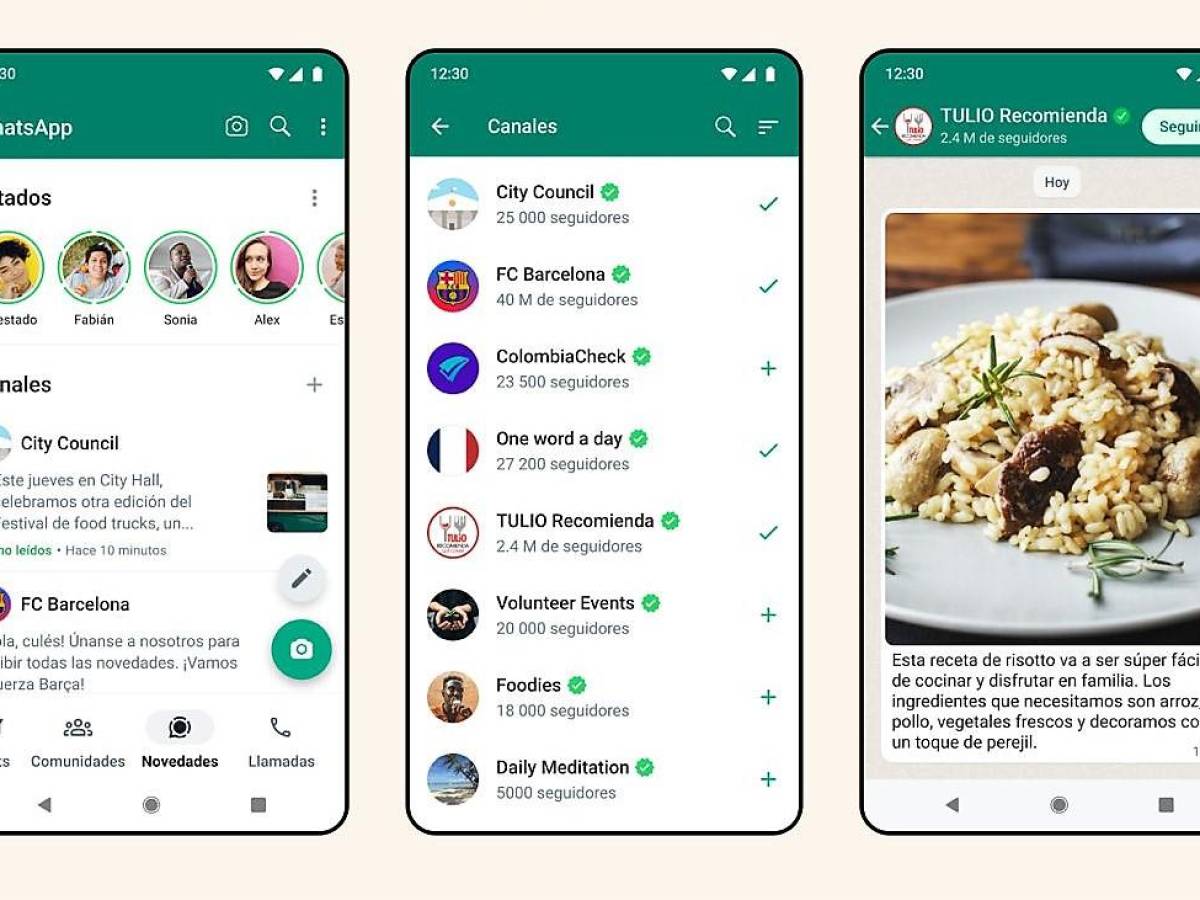 WhatsApp presenta ‘Canales’, una herramienta de comunicación unidireccional y privada