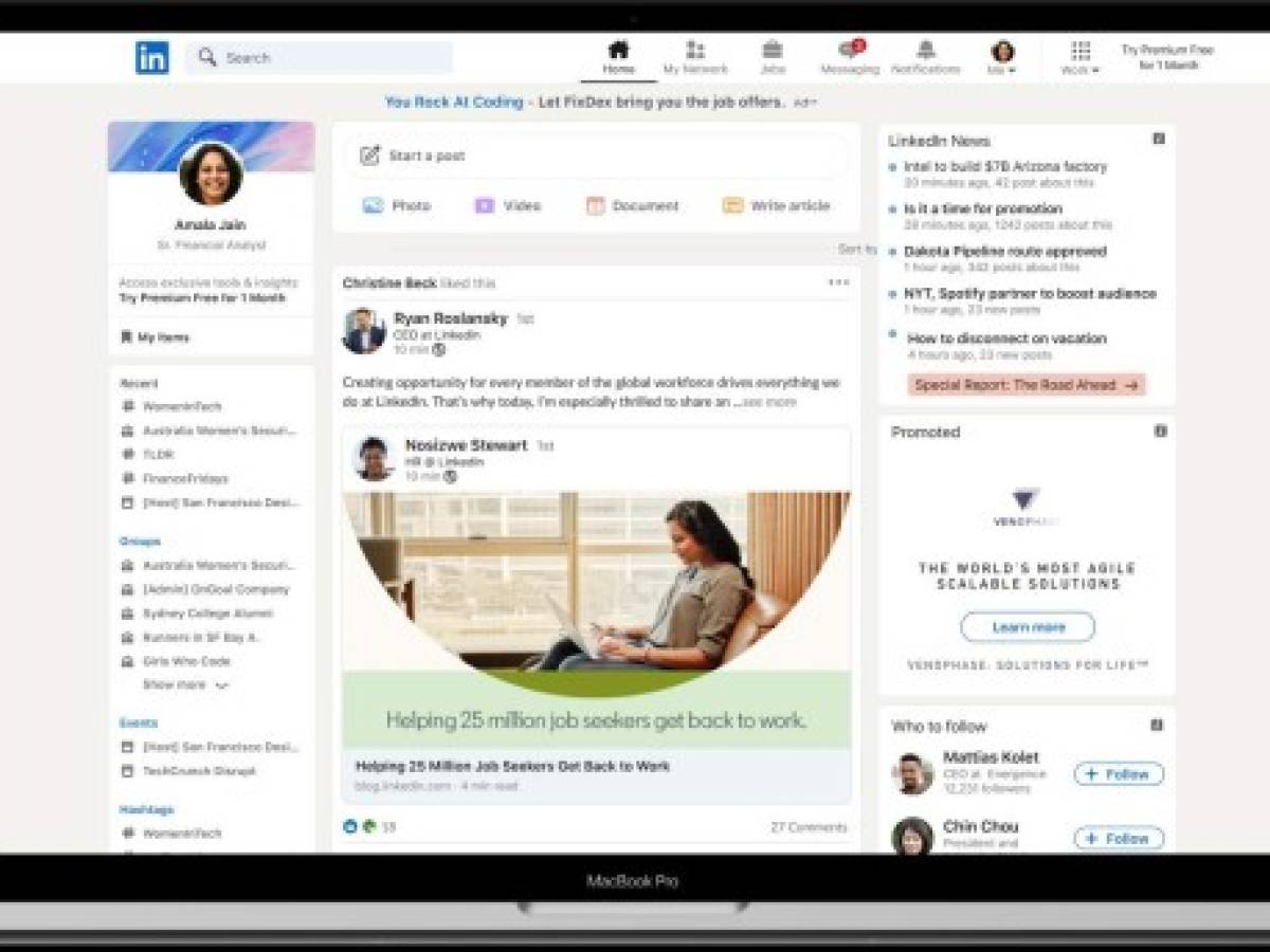 Nuevo look de LinkedIn: la plataforma se rediseña para volverse más simple, intuitiva y accesible