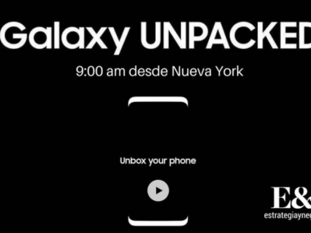 ¡Estamos en el unpacked de Samsung!