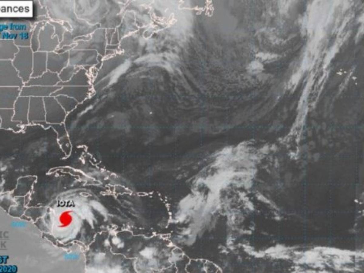 Centro Nacional de Huracanes de EEUU: Huracán Iota llega a categoría 5