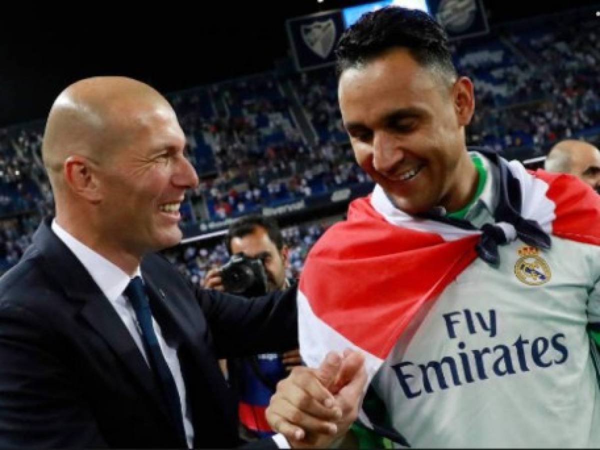 Zinedine Zidane deja clara su relación con portero tico