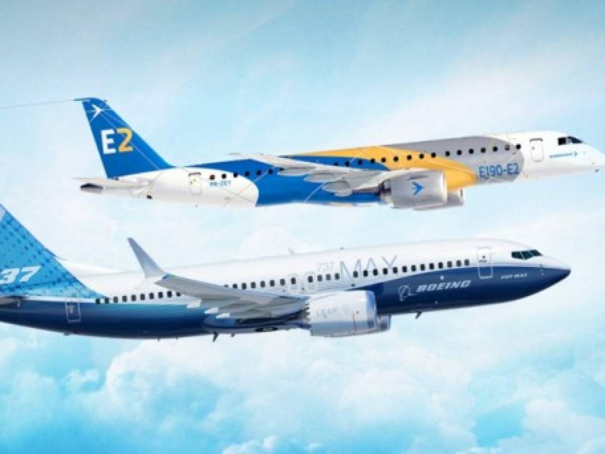 Embraer firma acuerdo para la venta de su división comercial a Boeing