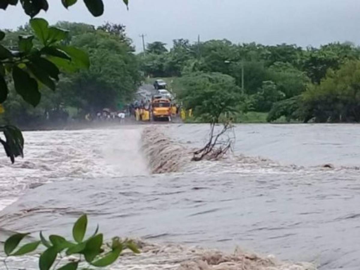 Nicaragua resulta fuertemente golpeada por lluvias de este fin de semana