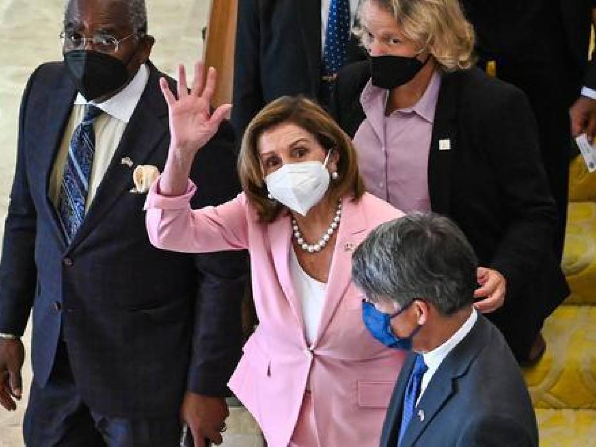 Pelosi aterriza en Taiwán a pesar de las alertas del Gobierno de China