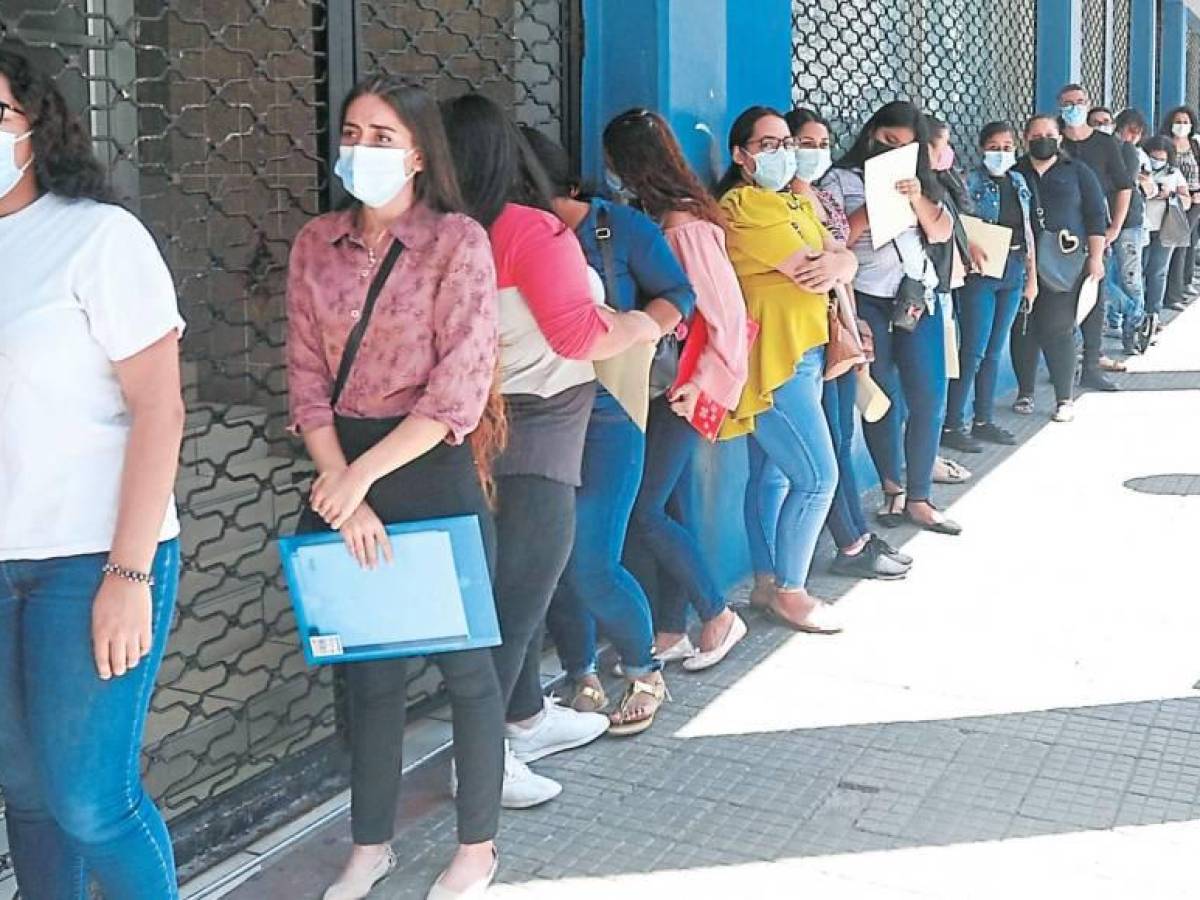 Honduras: 350 mil hondureños sin trabajo y 70% de la PEA tiene problemas de empleo