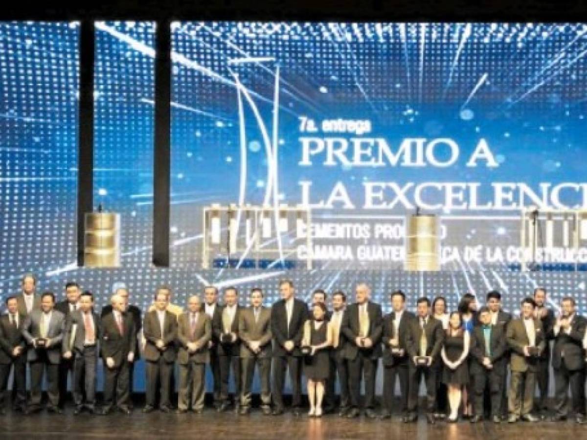 Cementos Progreso: Séptima entrega de premios a la excelencia