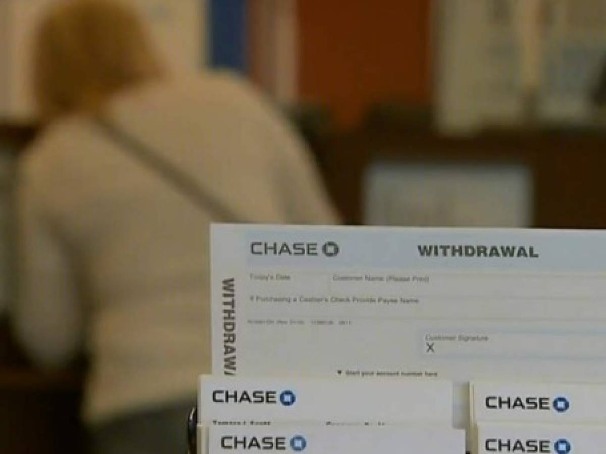 Chase Bank de Canadá borra los saldos de sus clientes de tarjetas de crédito