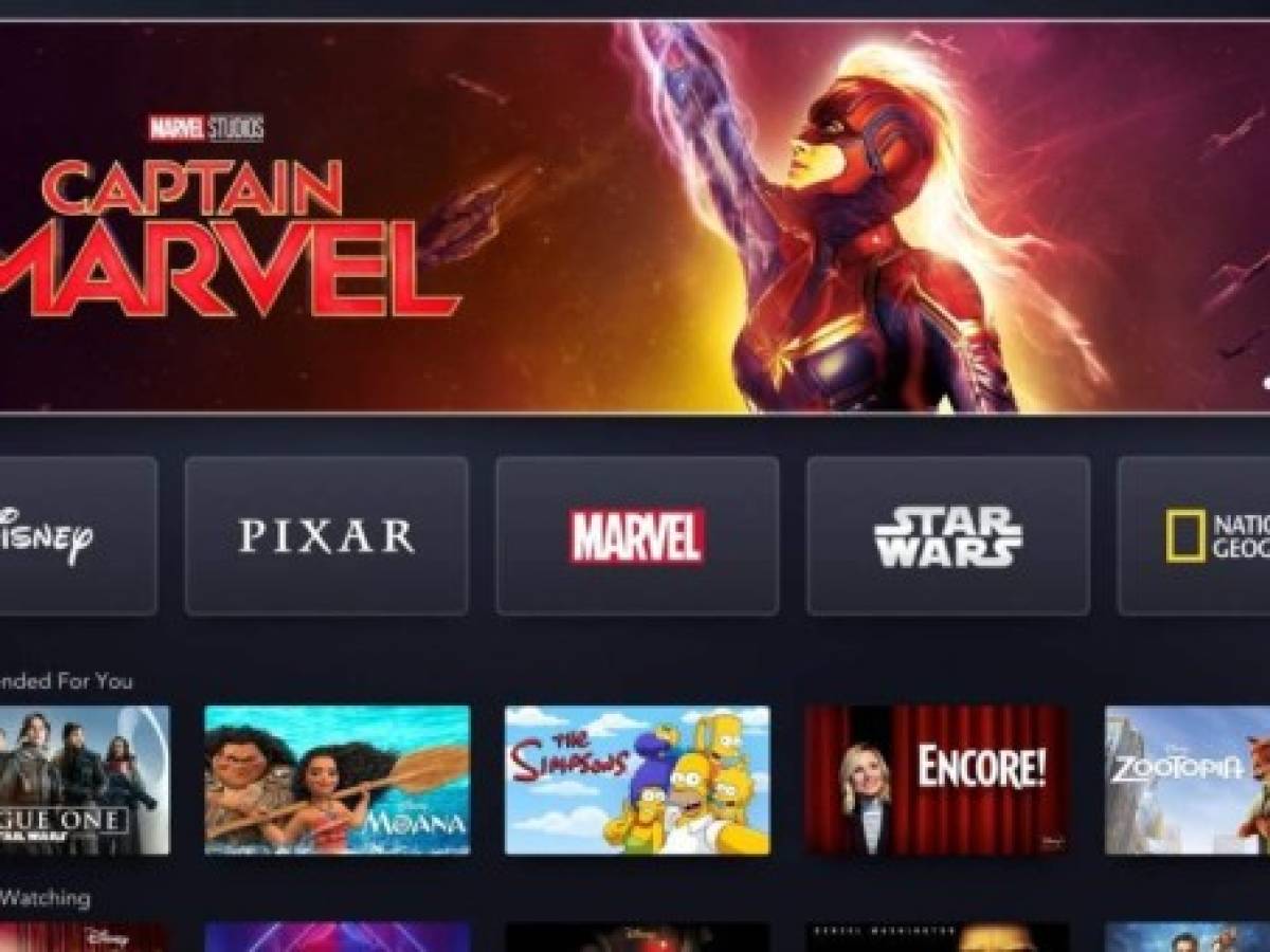 Disney + entre récords y caídas el día de su lanzamiento