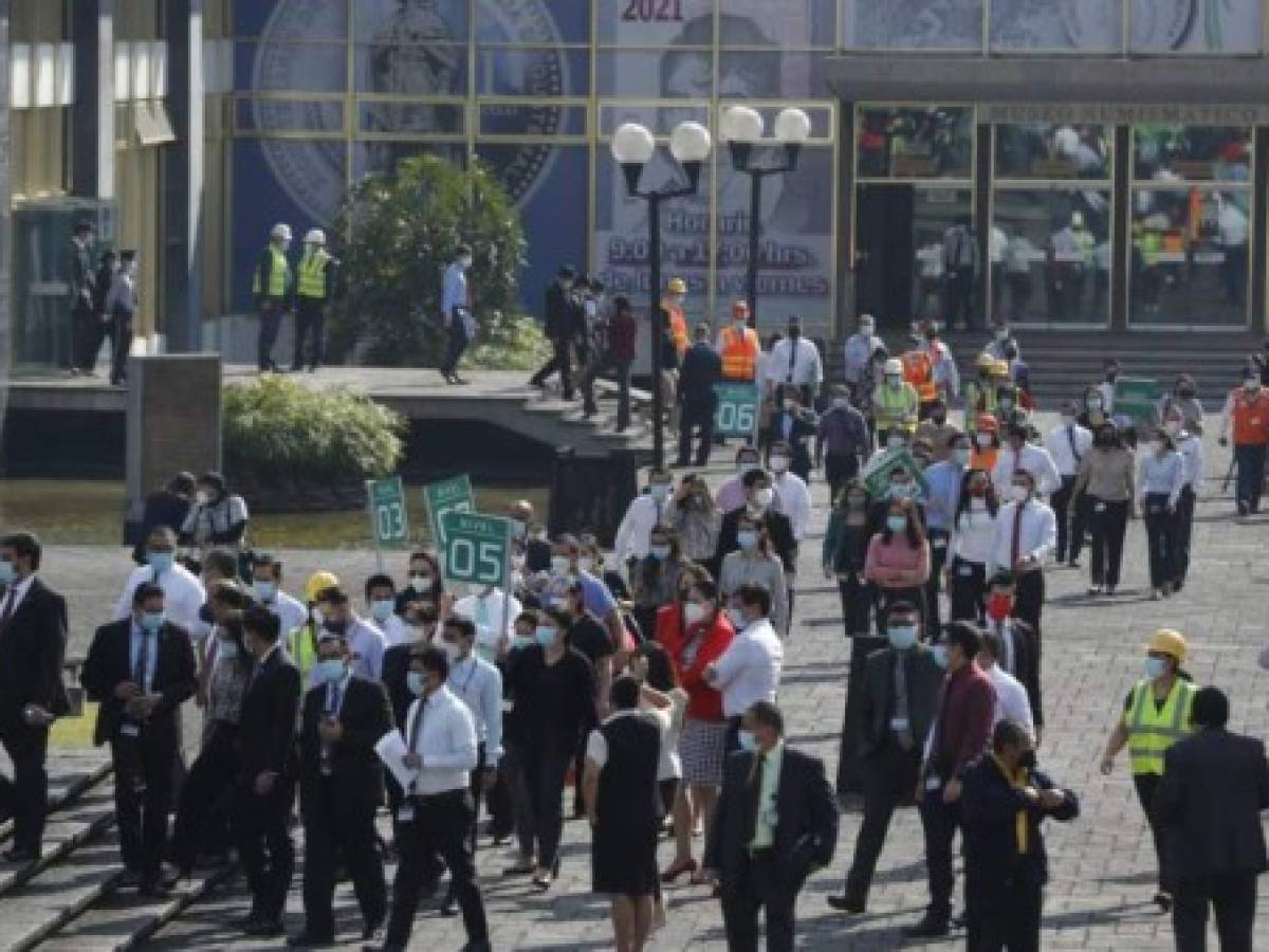 Ciudad de Guatemala vivió simulacro tras 46 años del terremoto de 1976