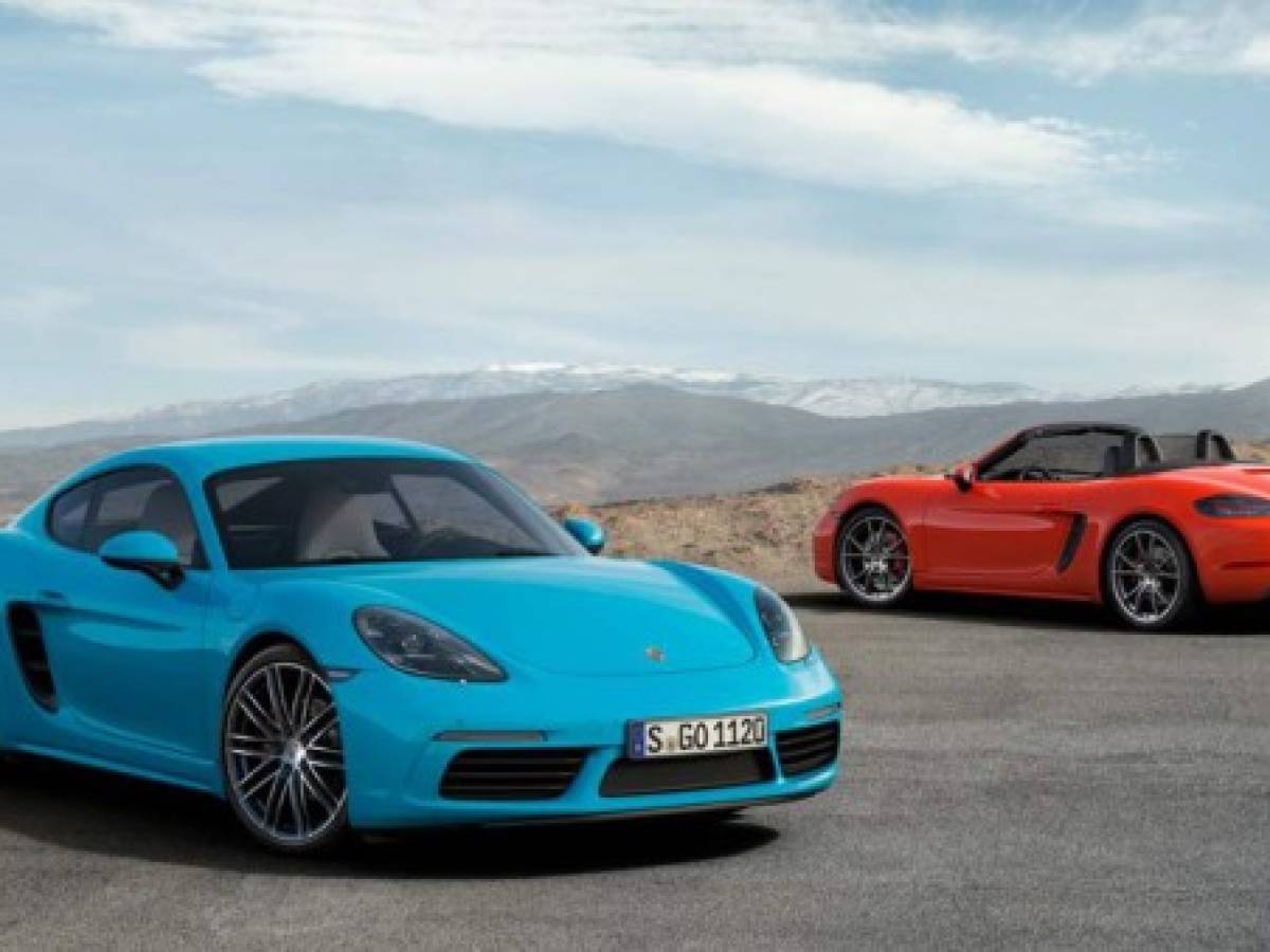 Nuevo Porsche 718 Cayman con motor cuatro cilindros turbo