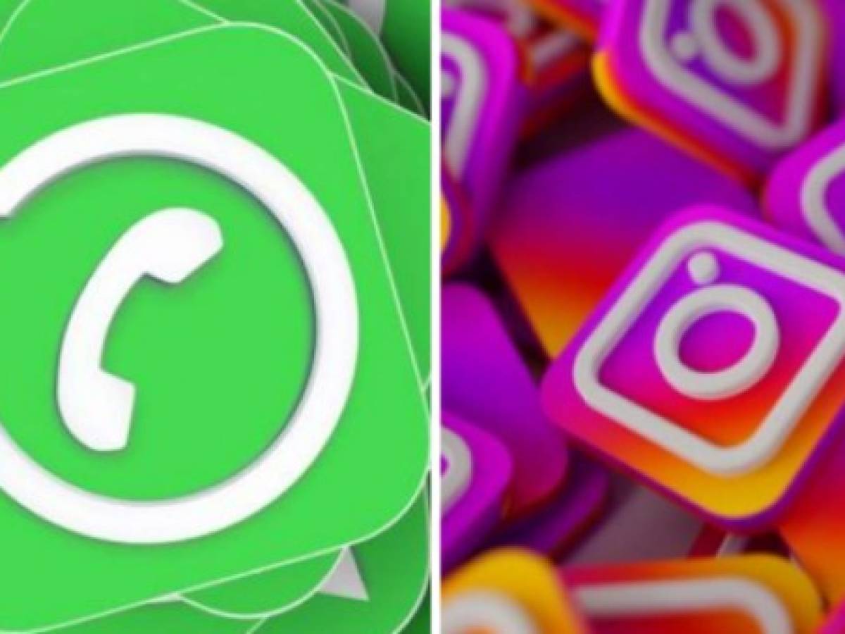 WhatsApp e Instagram sufren caída masiva