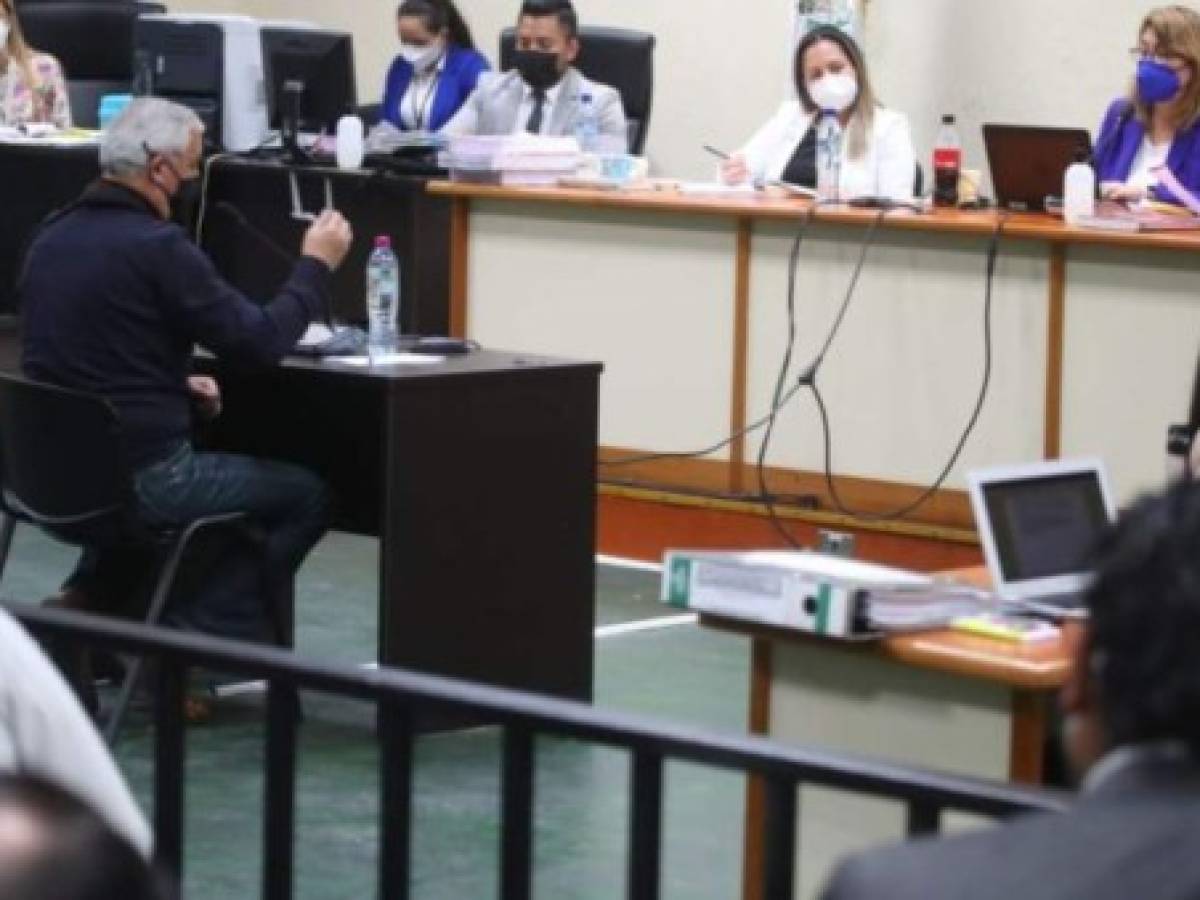 Guatemala: Expresidente Otto Pérez Molina declara en juicio del caso La Línea