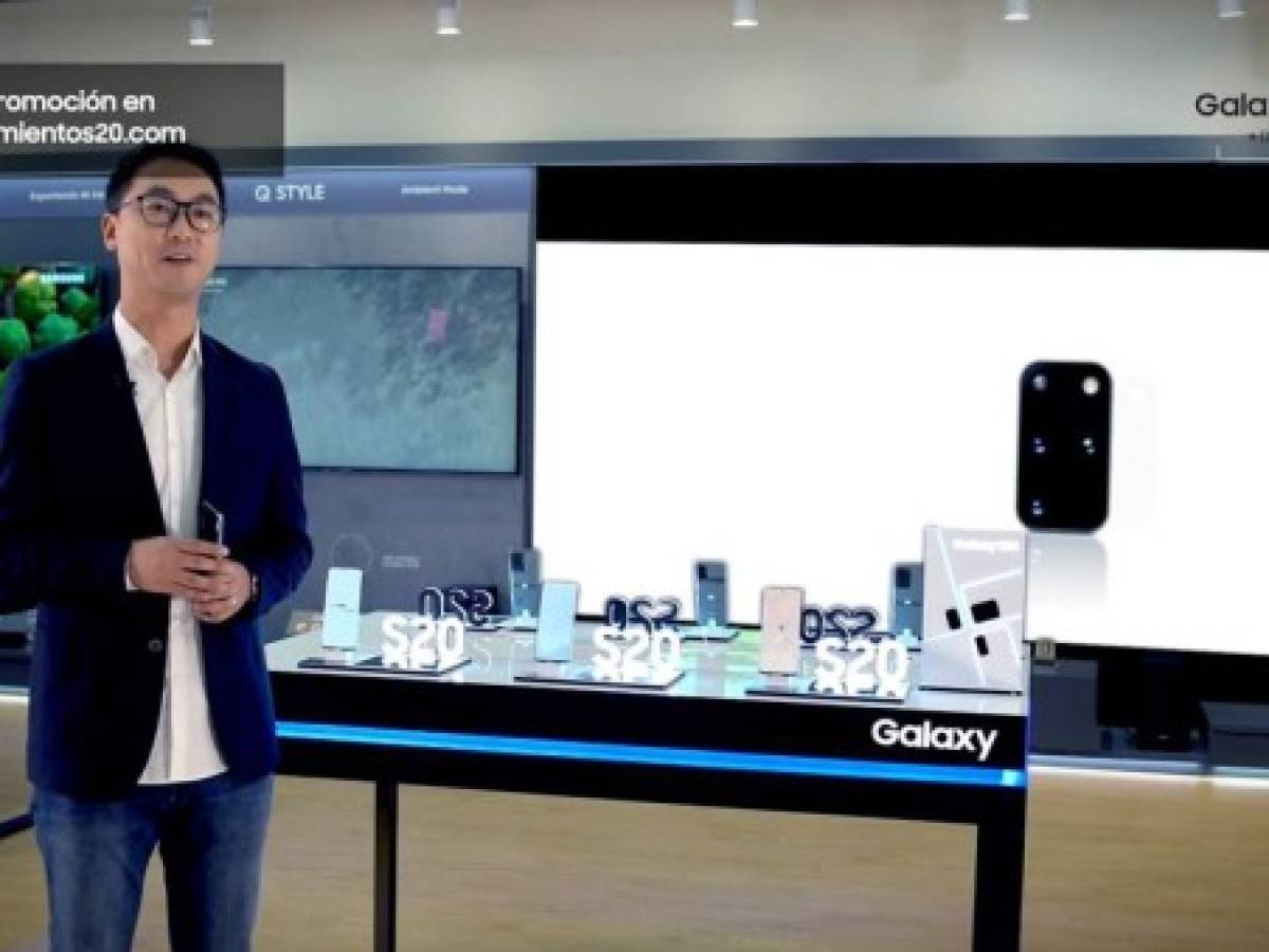 Samsung realizó su primer lanzamiento digital del Galaxy S20