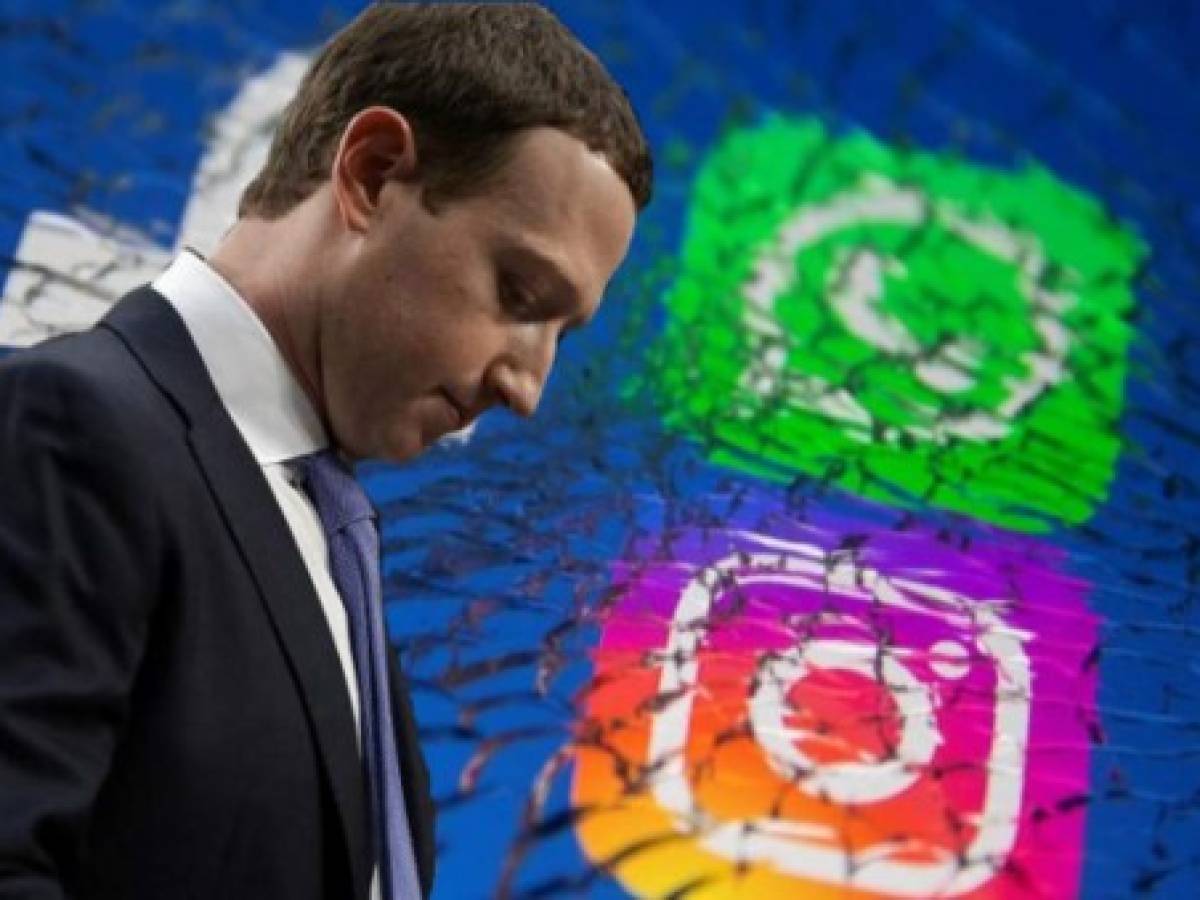 Zuckerberg se disculpa tras colapso de Facebook, WhatsApp e Instagram