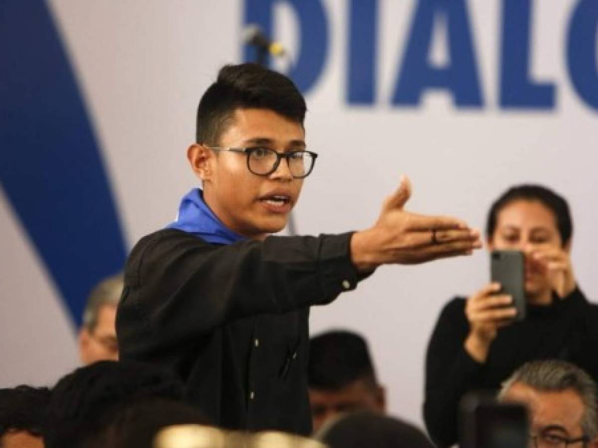 Detienen a Lesther Alemán, el líder estudiantil que enfrentó a Daniel Ortega en Nicaragua