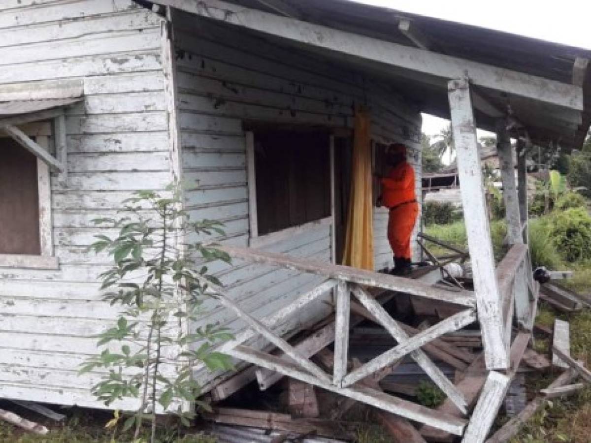 Cinco heridos y destrozos materiales tras dos sismos en Panamá