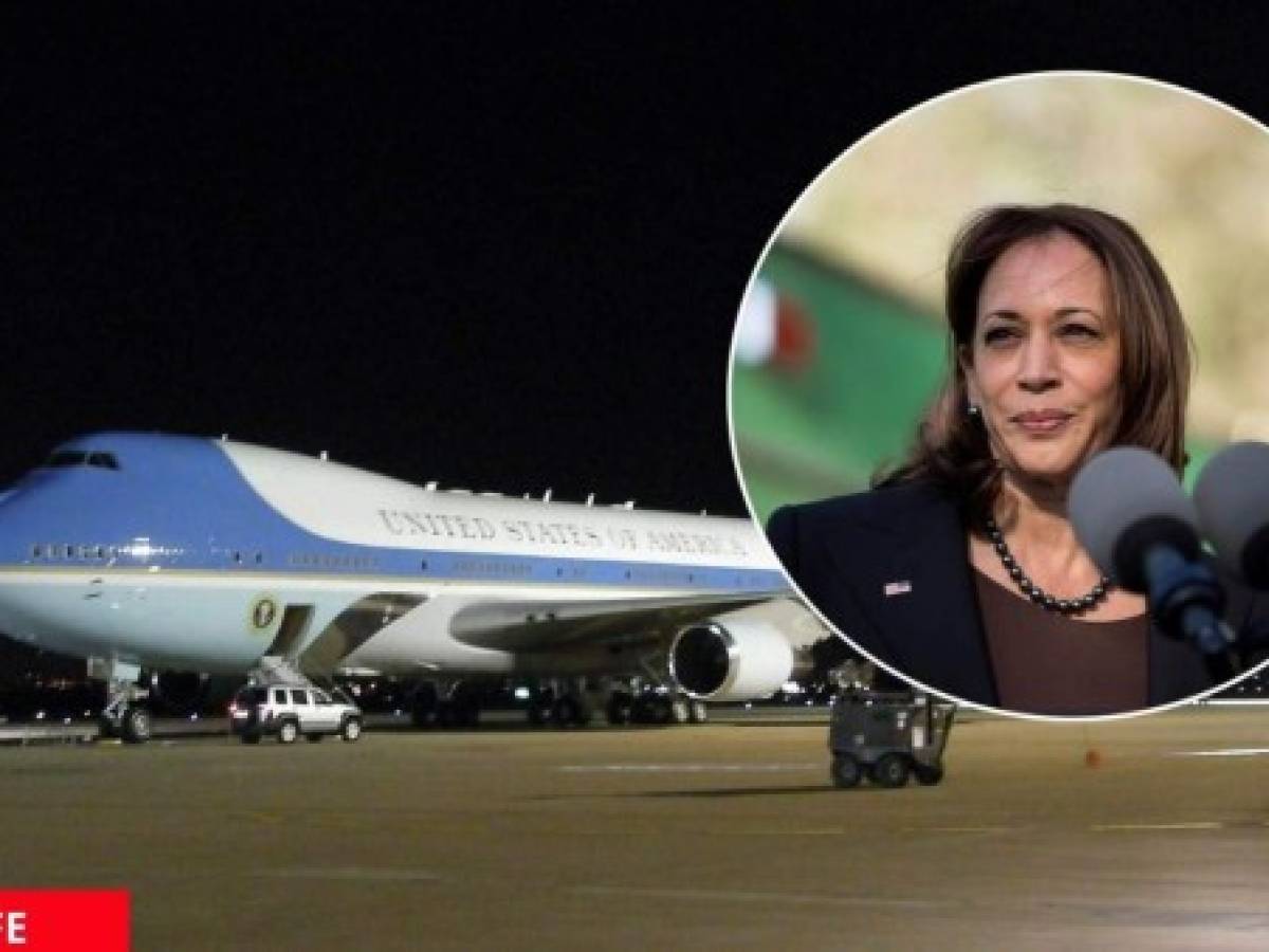 Llega Kamala Harris a Honduras