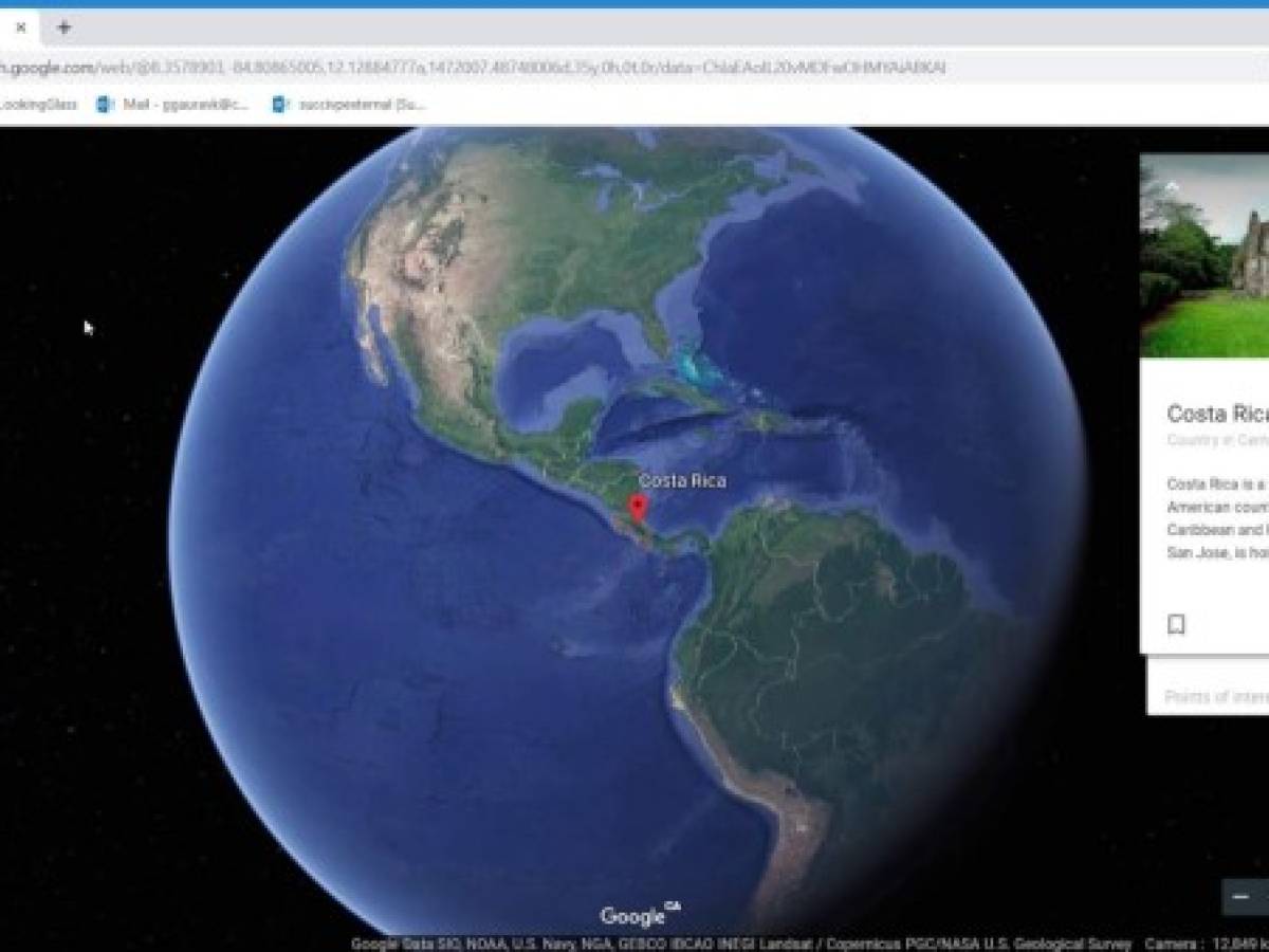 Costa Rica busca detectar la deforestación con la tecnología satelital de Google