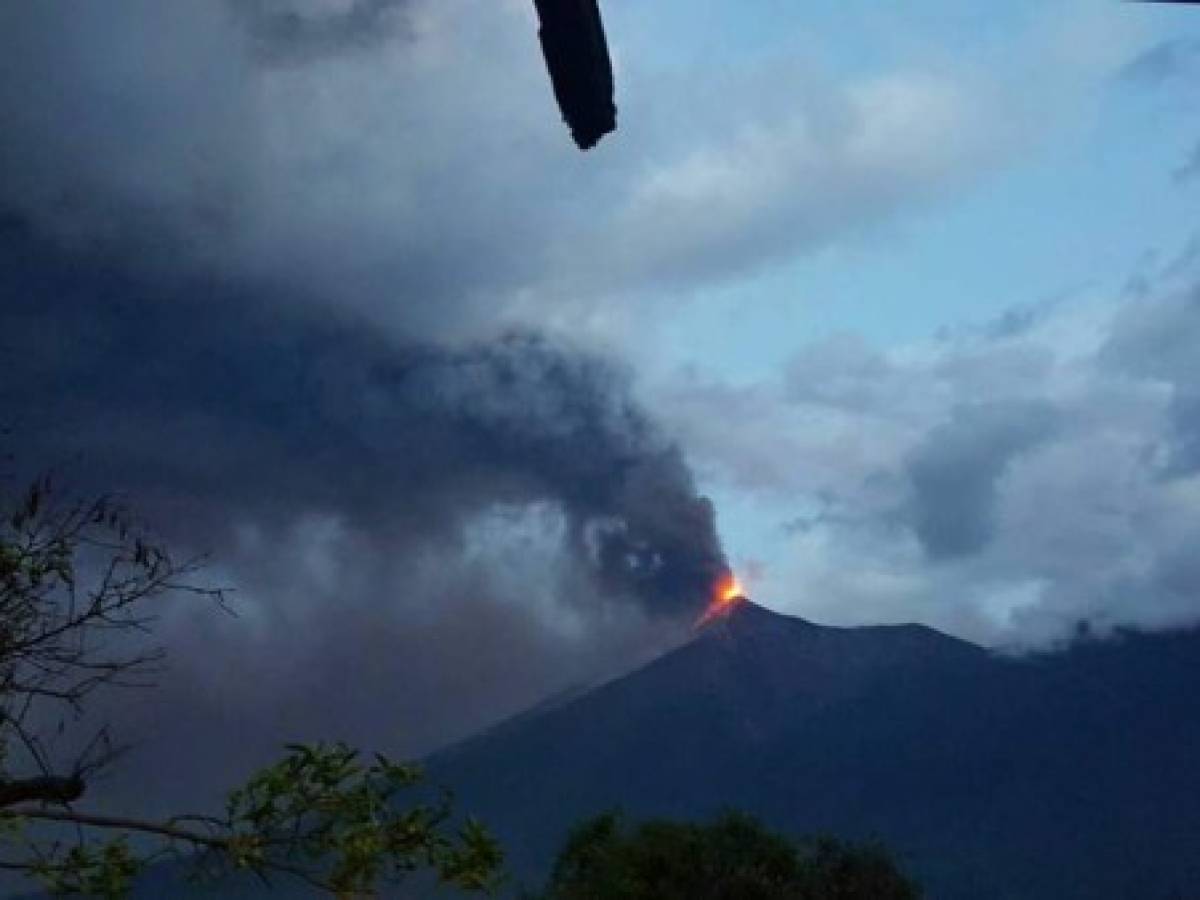 Guatemala: Nueva erupción de volcán de Fuego