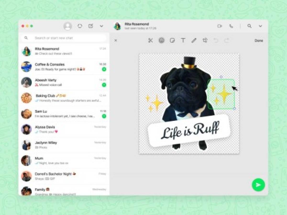 Cómo crear stickers personalizados en WhatsApp Web y Escritorio