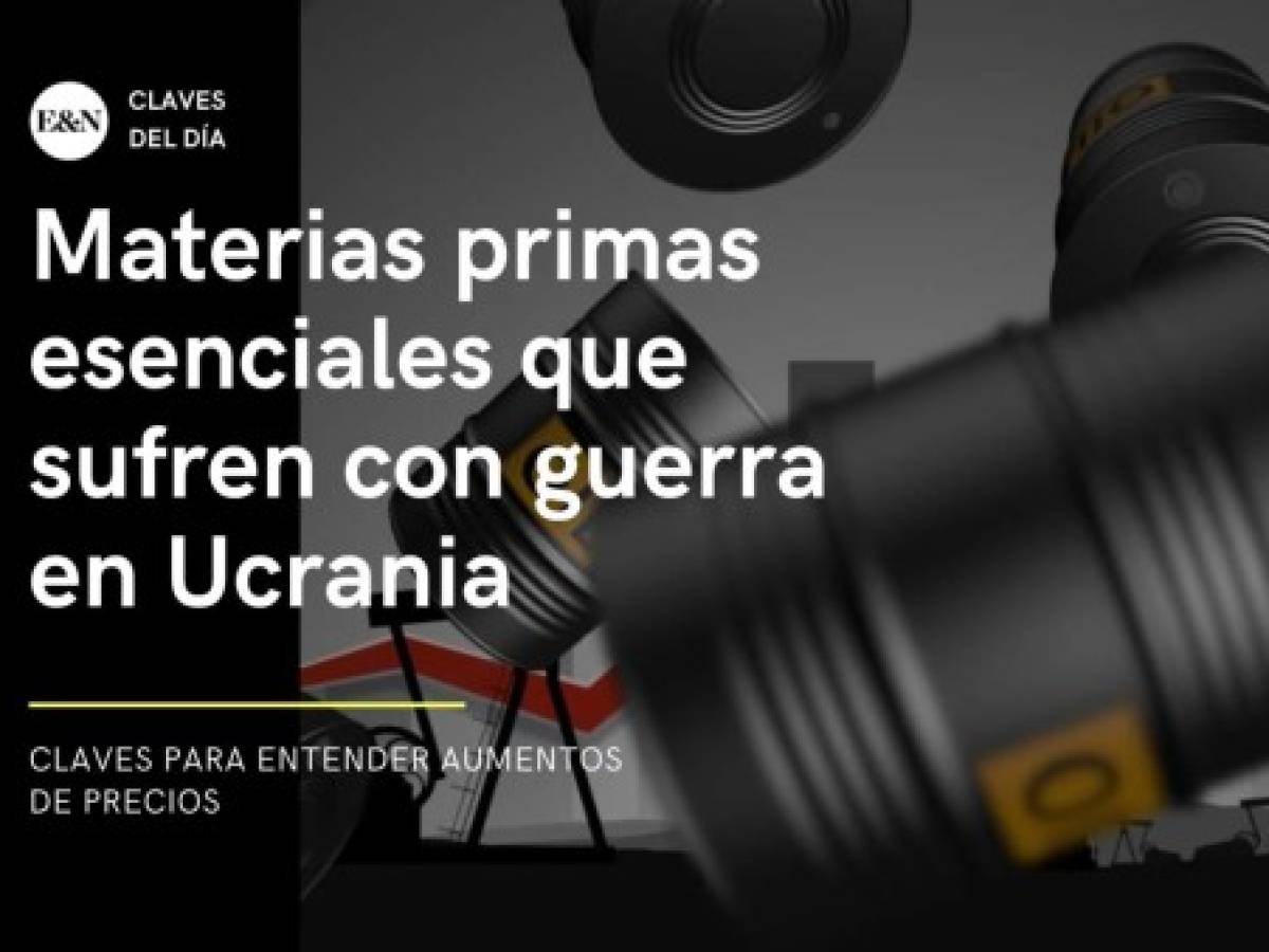 Ucrania y Rusia son claves en materias primas estratégicas en el mundo