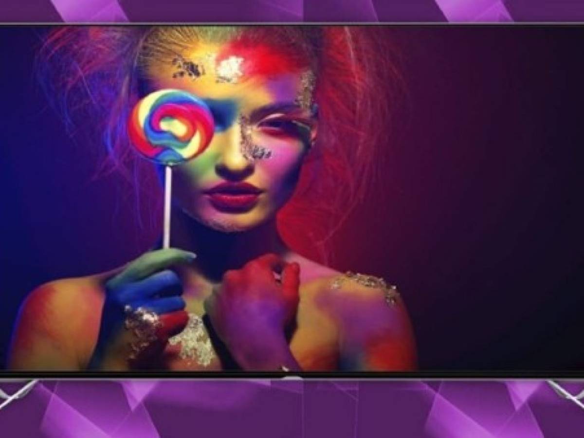 Sharp presentó un televisor que supera el 4K