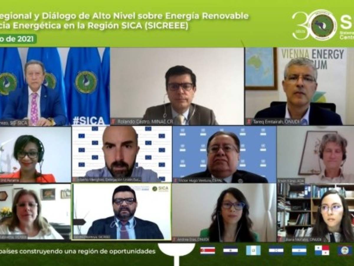 SICA: Plantean los retos de la transición energética en Centroamérica
