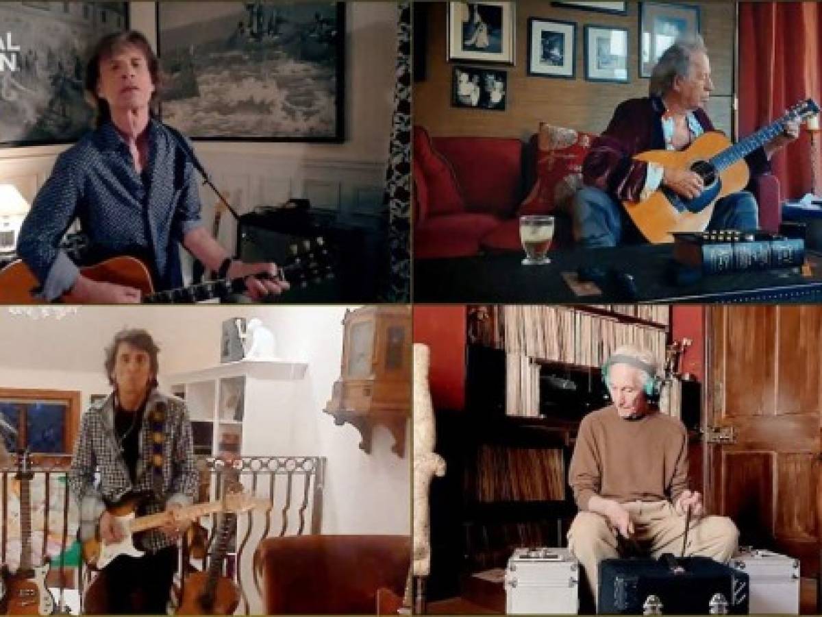 Mick Jagger y Will Smith recaudan fondos contra el coronavirus en concierto virtual
