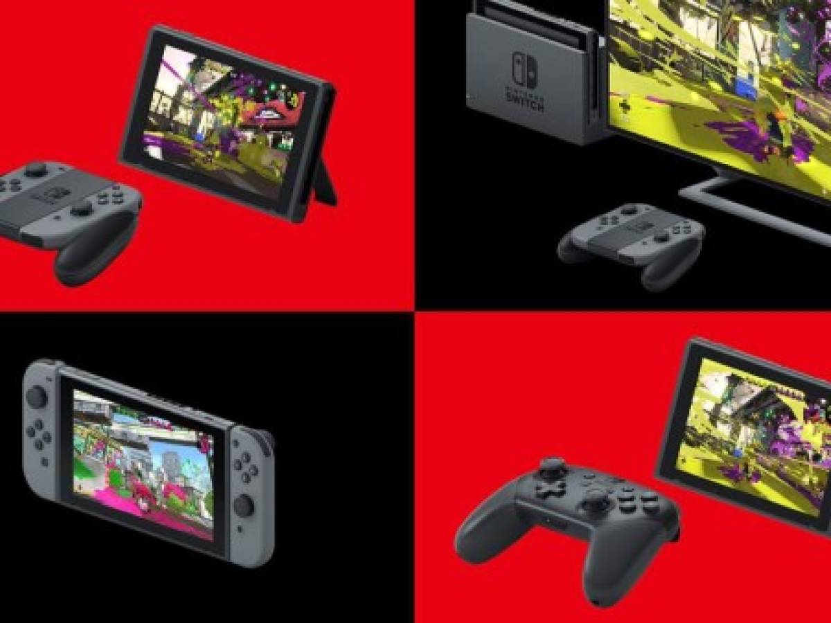 Así es Switch, la nueva consola Nintendo de US$300