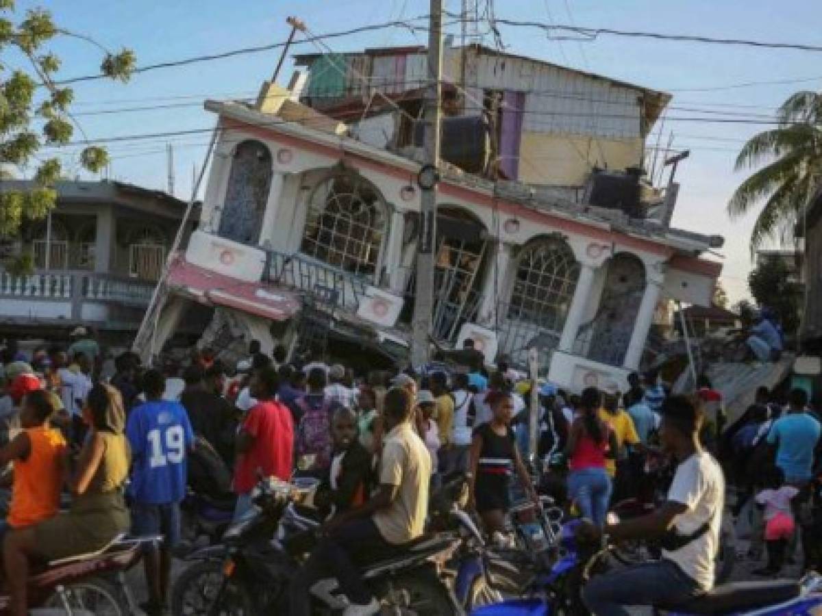 El saldo de víctimas por sismo en Haití sube a 724 muertos